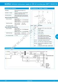 SMP11-S20-DC24V-10A Datasheet Page 3
