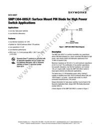 SMP1304-085LF Datasheet Cover