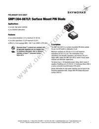 SMP1304-087LF Datasheet Cover