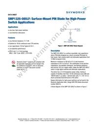 SMP1325-085LF Datasheet Cover