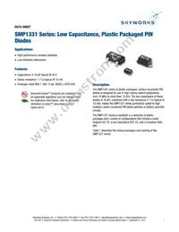SMP1331-004LF Datasheet Cover