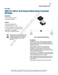 SMP1331-087LF Datasheet Cover