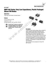 SMP1345-075LF Datasheet Cover
