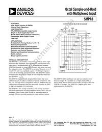 SMP18FS-REEL Datasheet Cover