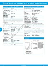 SMP23-L20-DC24V-10A Datasheet Page 2