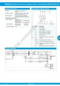 SMP23-L20-DC24V-10A Datasheet Page 3