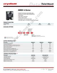 SMR2490-6 Datasheet Cover