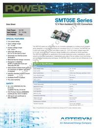 SMT05E-12W3V3 Datasheet Cover