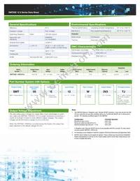 SMT05E-12W3V3 Datasheet Page 2