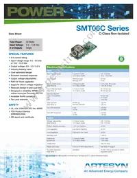 SMT06C-12SADJJ Datasheet Cover