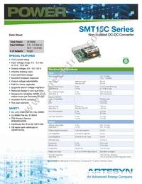 SMT15C-12SADJJ Datasheet Cover