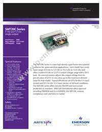 SMT20C-12SADJJ Datasheet Cover