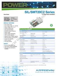 SMT20C2-00SADJJ Datasheet Cover