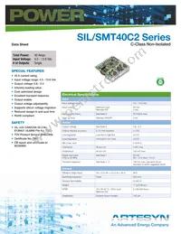 SMT40C2-00SADJJ Datasheet Cover