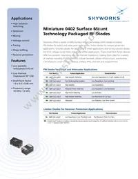 SMV1213-040LF Datasheet Cover