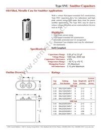 SNU102K205R-F Datasheet Cover