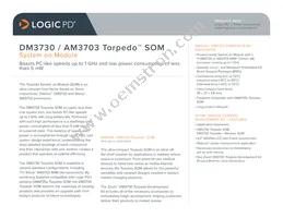 SOMDM3730-20-2880AGXR Datasheet Cover