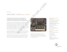 SOMLX800-11-700GCR Datasheet Cover