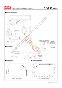 SP-240-7.5 Datasheet Page 2