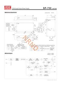 SP-750-5 Datasheet Page 2