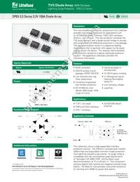 SP03-3.3BTG Datasheet Cover