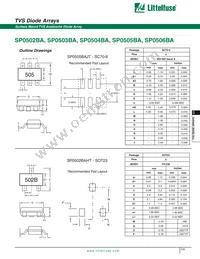 SP0502BAJT Datasheet Page 5