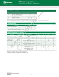 SP0502BXTG Datasheet Page 2