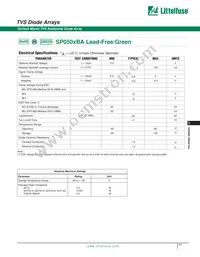 SP0504BAATG Datasheet Page 2