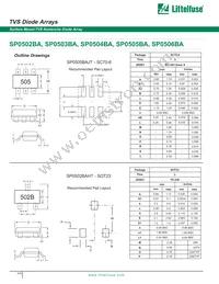 SP0506BAATG Datasheet Page 5