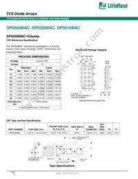 SP0508BACT Datasheet Page 5
