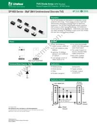 SP1003-01DTG Datasheet Cover