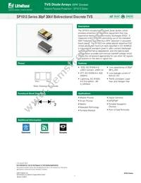 SP1013-01WTG Datasheet Cover