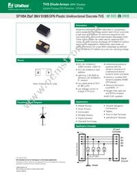 SP1054-01UTG Datasheet Cover