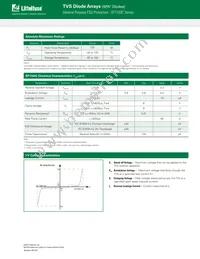 SP1103C-01UTG Datasheet Page 2