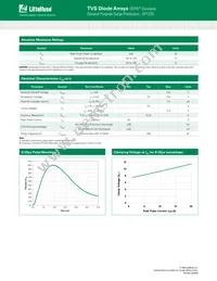 SP1220-01ETG Datasheet Page 2