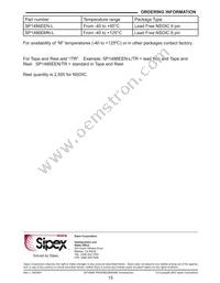 SP1486EMN-L/TR Datasheet Page 15