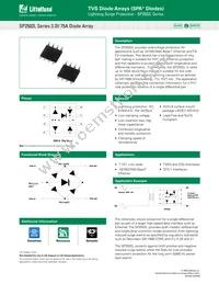 SP2502LBTG Datasheet Cover