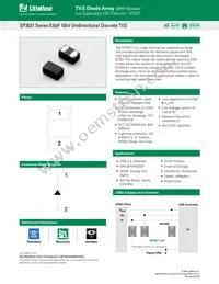 SP3031-01ETG Datasheet Cover