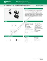 SP3118-01ETG Datasheet Cover