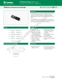 SP5003-04TTG Datasheet Cover