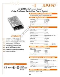 SP50U-48S Datasheet Cover