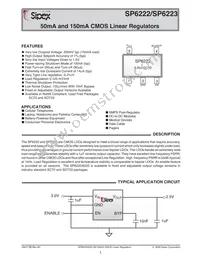 SP6222EC5-L-3-0/TR Datasheet Cover