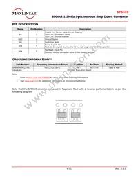 SP6669DEK-L/TRR3 Datasheet Page 4