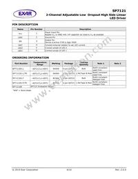 SP7121EK-L Datasheet Page 4