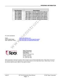 SP7122BEK-L/TR Datasheet Page 4