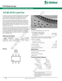 SP724AHTP Datasheet Cover