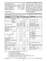 SP7619ER-L/TR Datasheet Page 2