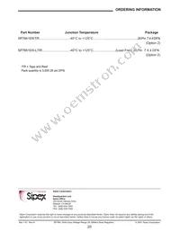 SP7661ER-L/TR Datasheet Page 20