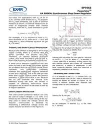 SP7663ER-L/TR Datasheet Page 9