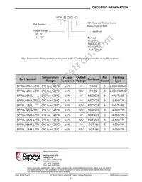 SP78L05N-L/TR Datasheet Page 11